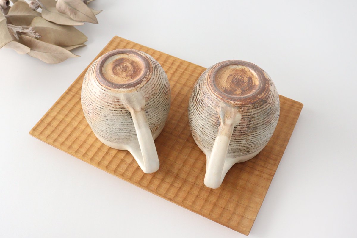 Furutani Seitosho Egg Mug Horizontal-lines