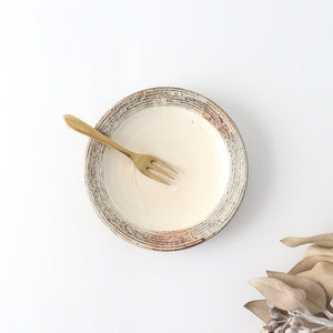 Furutani Seitosho Lined-rimmed Round Plate-TOP