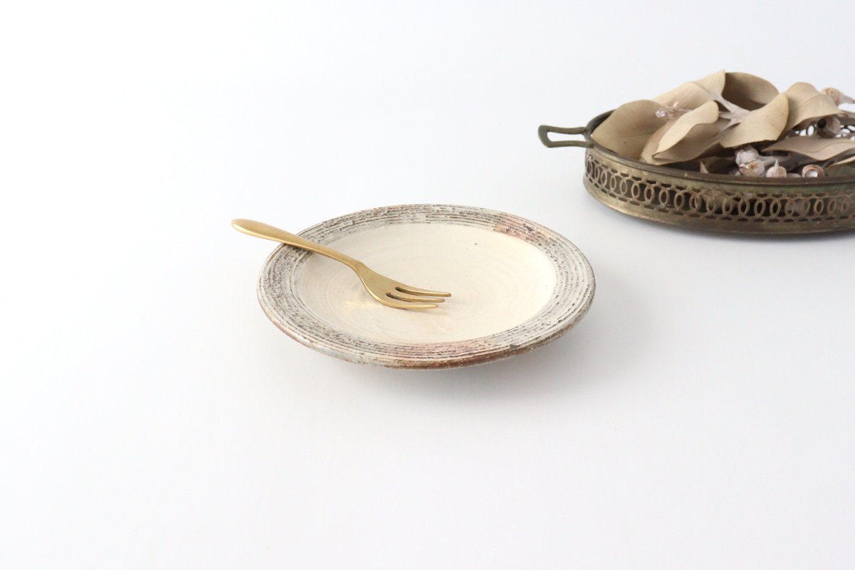 Furutani Seitosho Lined-rimmed Round Plate-Detail7