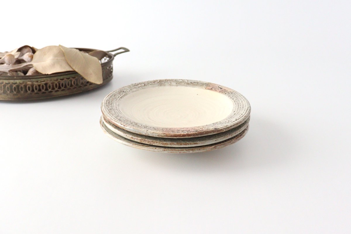 Furutani Seitosho Lined-rimmed Round Plate-Detail10