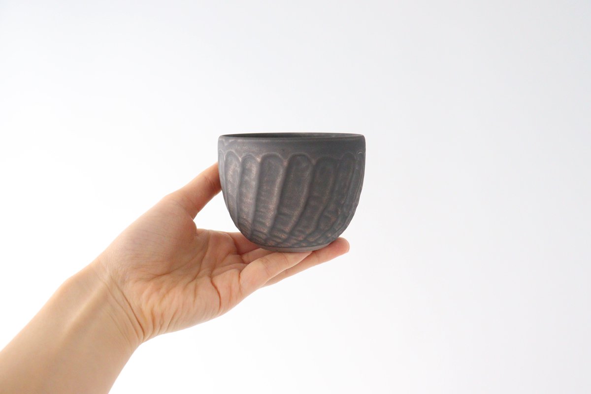 Sucre Japanese Cup Bronze | Yunomi Hasami Ware