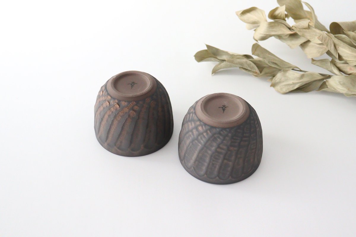 Sucre Japanese Cup Bronze | Yunomi Hasami Ware-Detail5