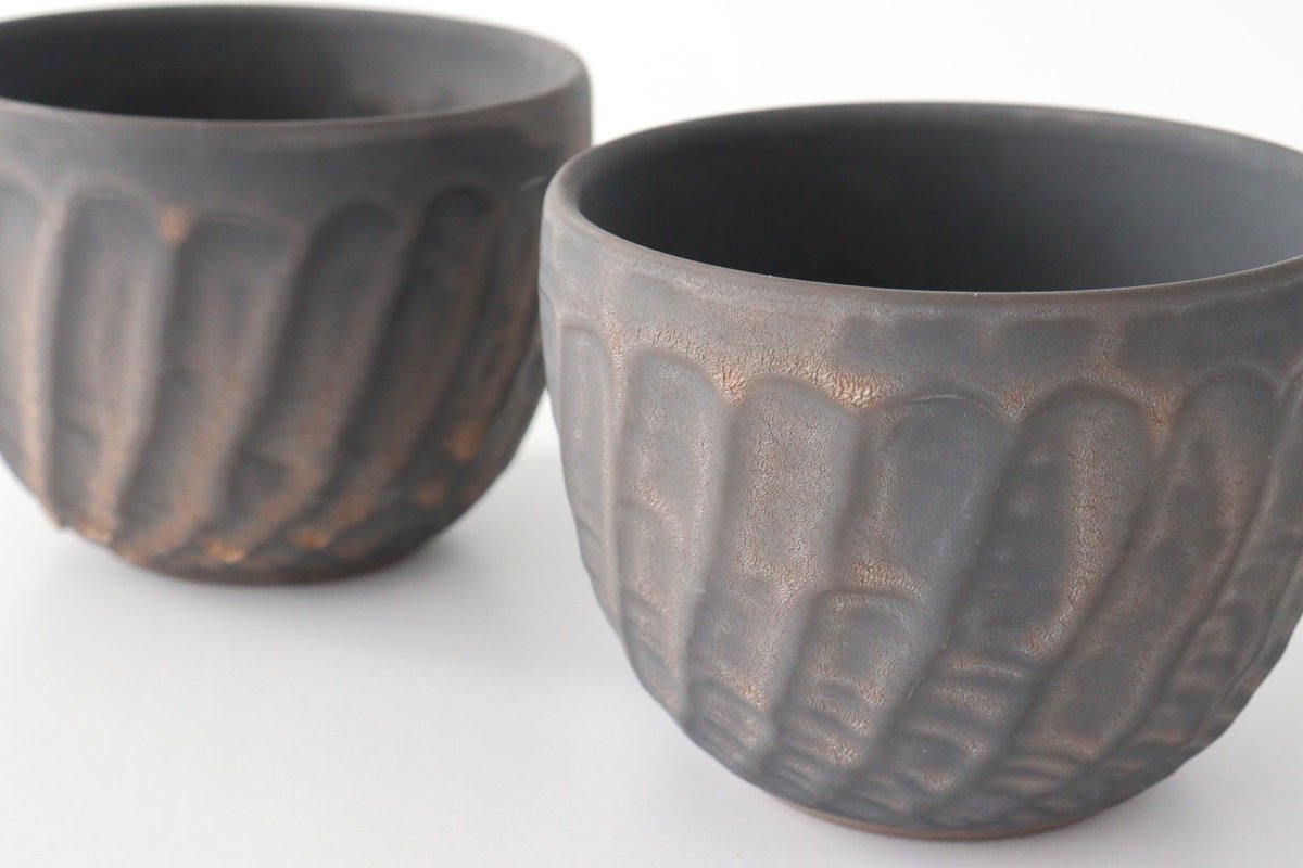 Sucre Japanese Cup Bronze | Yunomi Hasami Ware-Detail8