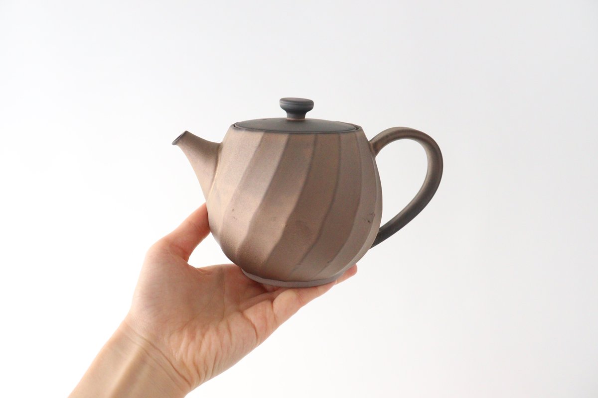 Sucre Japanese Teapot Bronze | Kyusu Hasami Ware