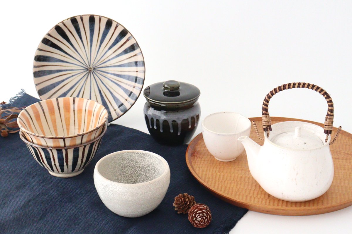 Japanese Teapot White | Kyusu Mino Ware