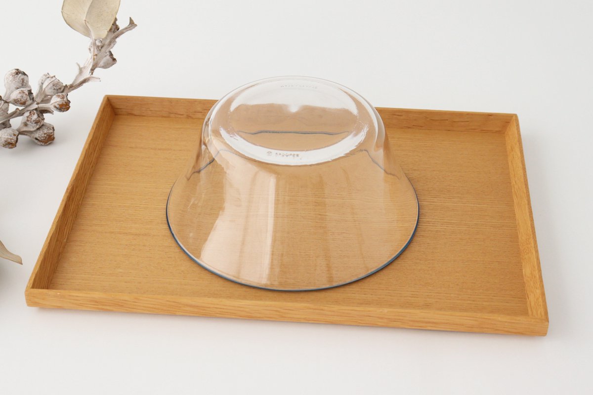 POTPURRI bitte Deep Glass Bowl Blue 17㎝/6.7in | Serving Bowl