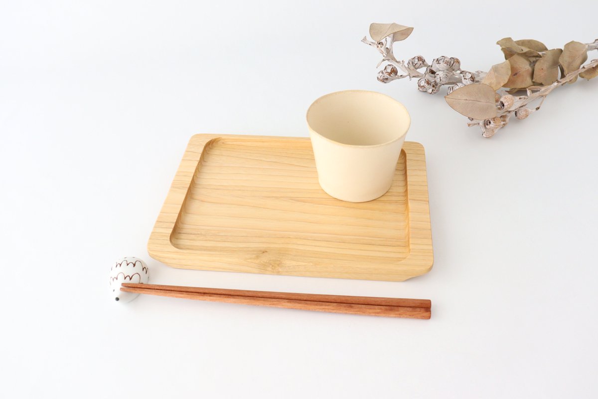 TOUGEI Wooden Tray Obon S