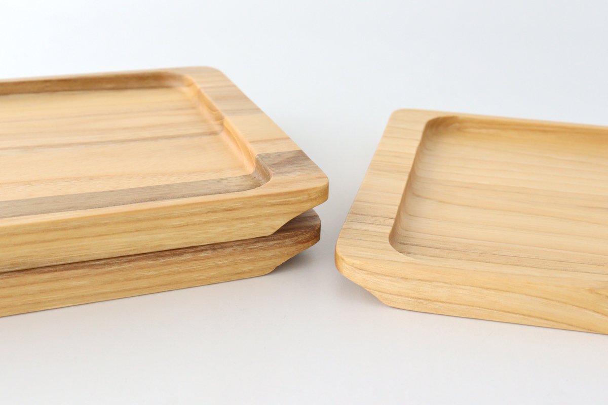 TOUGEI Wooden Tray Obon S