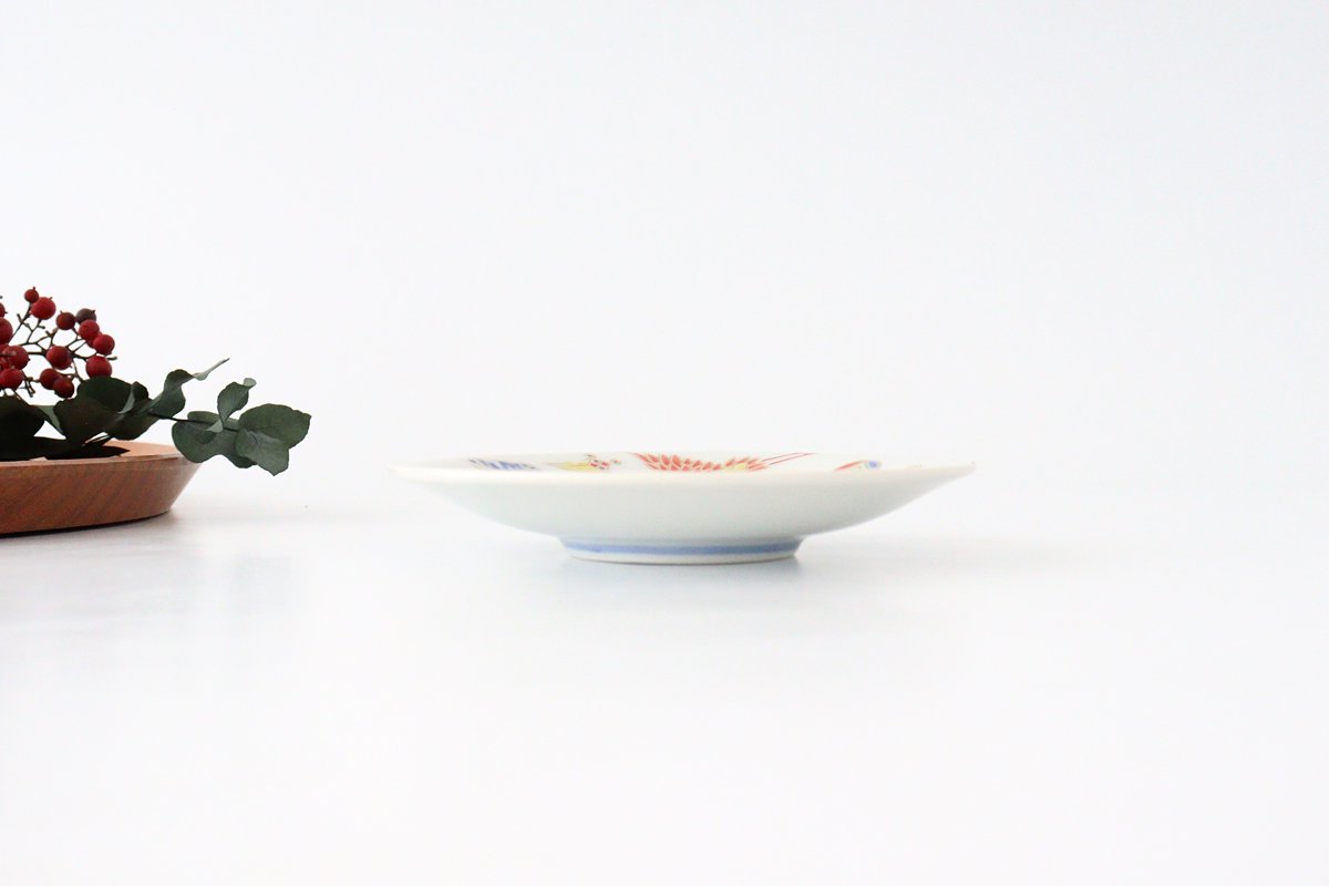Seikou Kiln Lucky Small Plate Treasure|Kutani Ware
