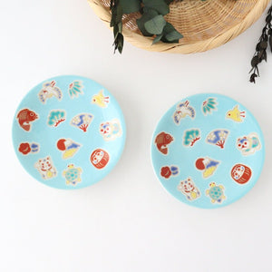 Seikou Kiln Lucky Small Plate Engimono|Kutani Ware-Detail10