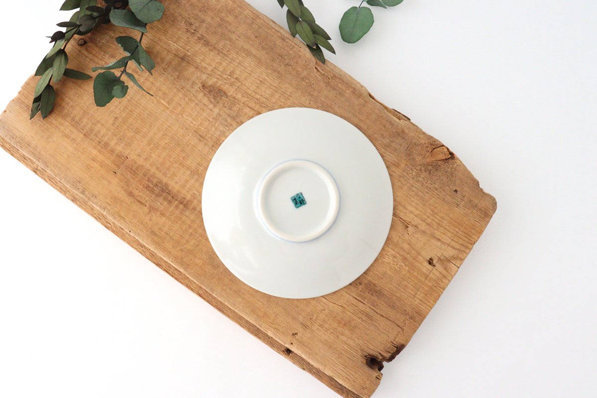 Seikou Kiln Lucky Small Plate Camellia|Kutani Ware
