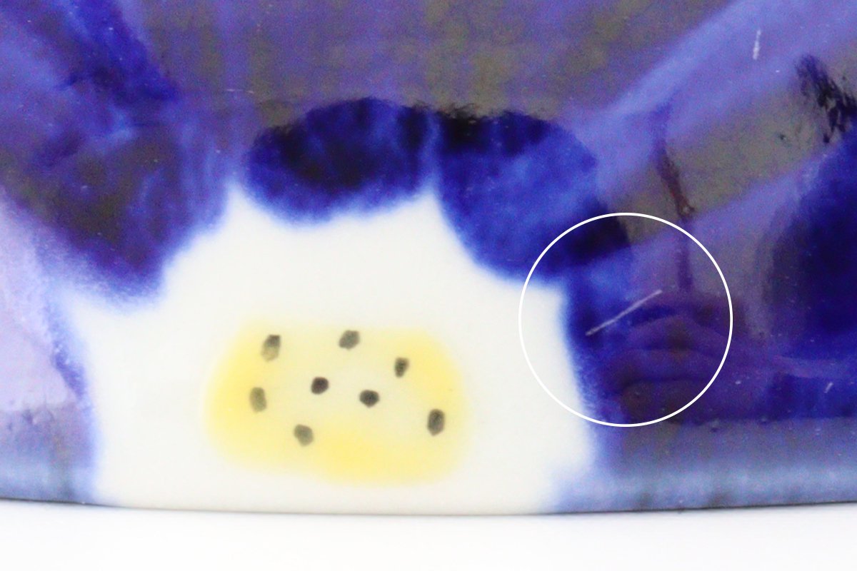 Serving Plate Indigo Flower 15㎝/6in | Hasami Ware