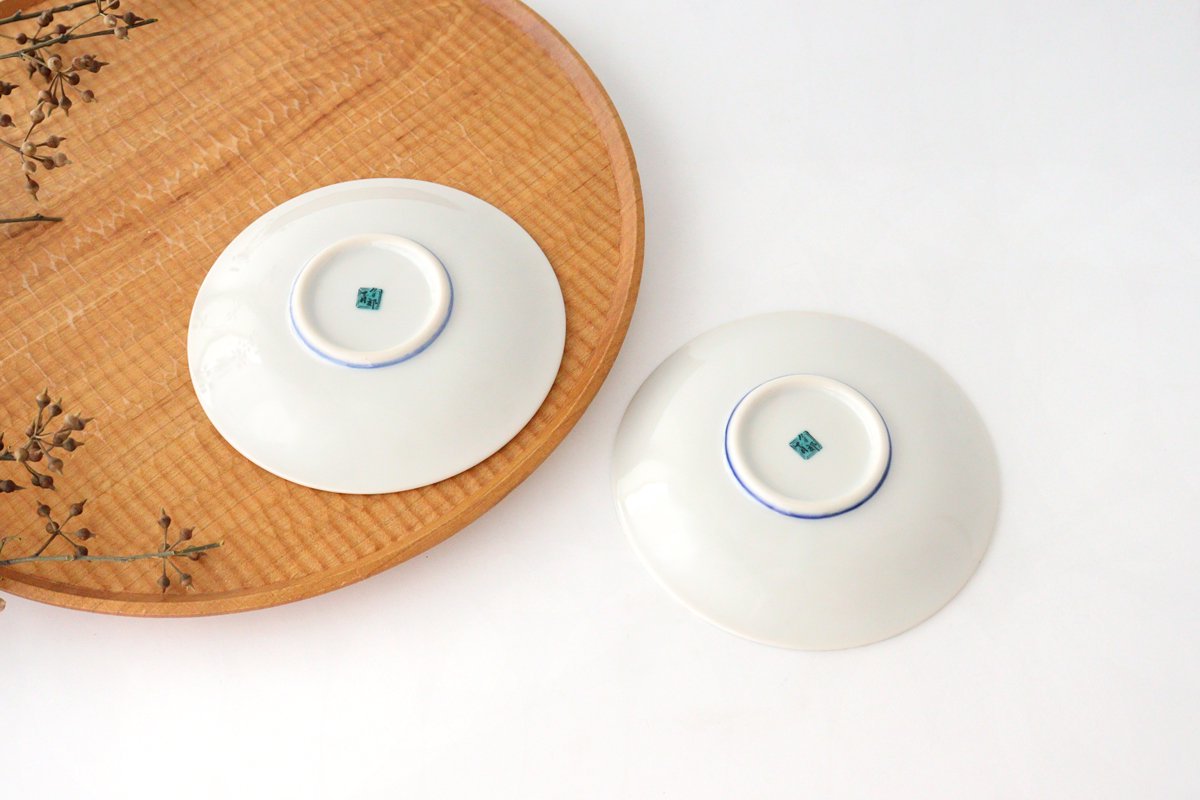 Seikou Kiln Lucky Small Plate Plum|Kutani Ware