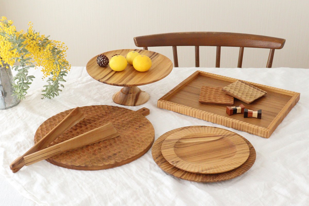 Tongs M natural wood-Detail11