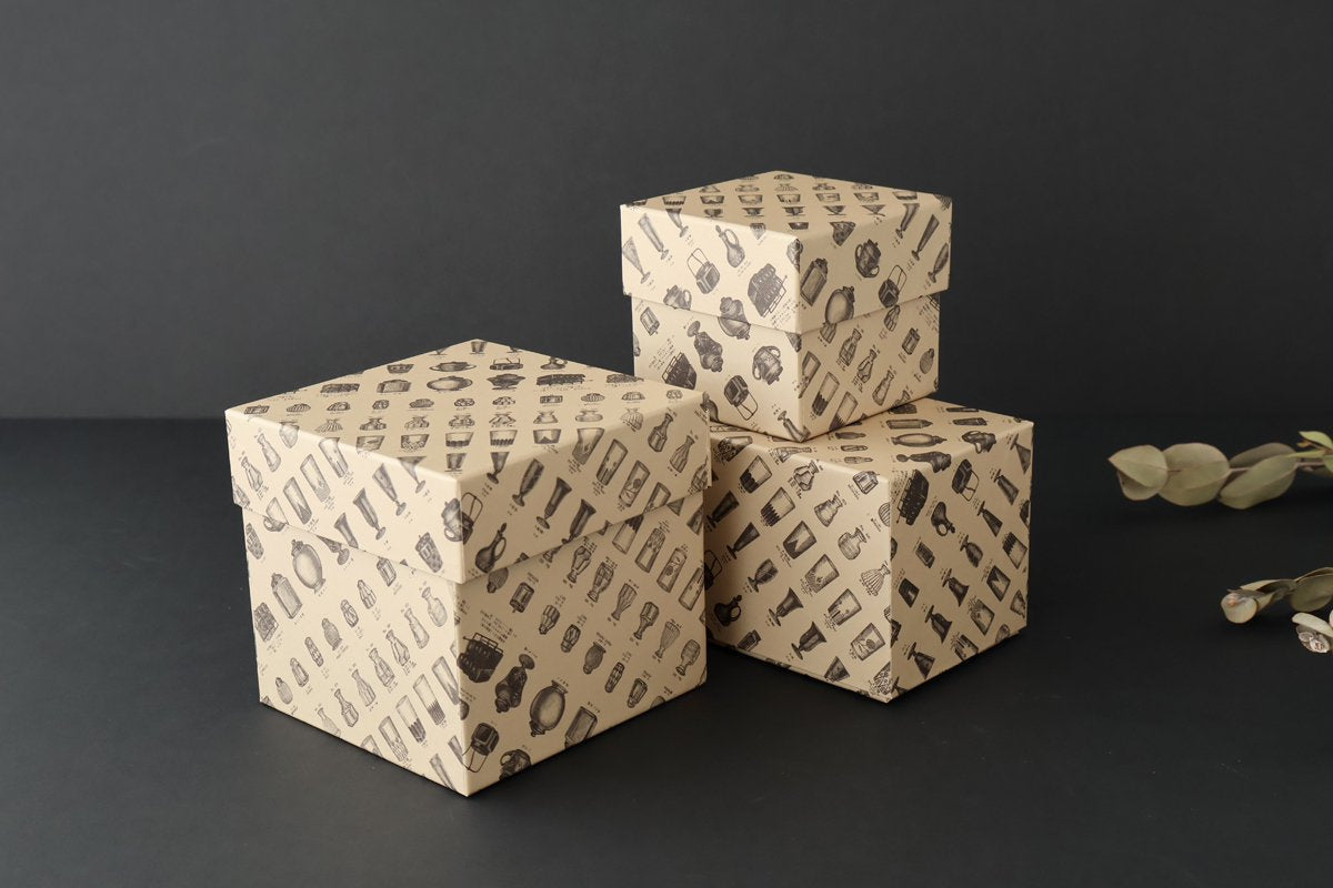 Hirota Glass Soba Choko Lattice Pattern | Free Cup