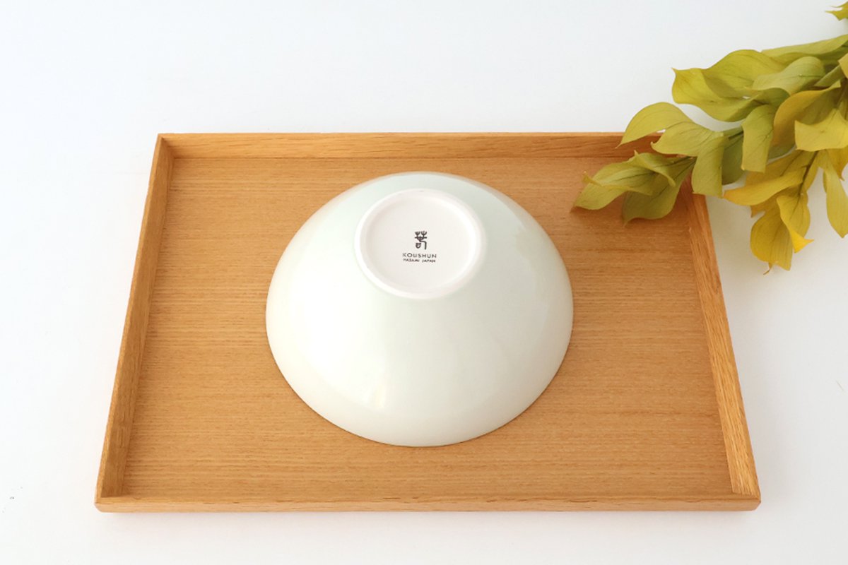 Fururu Rounbd Bowl Blue Flower | Serving Bowl Hasami Ware