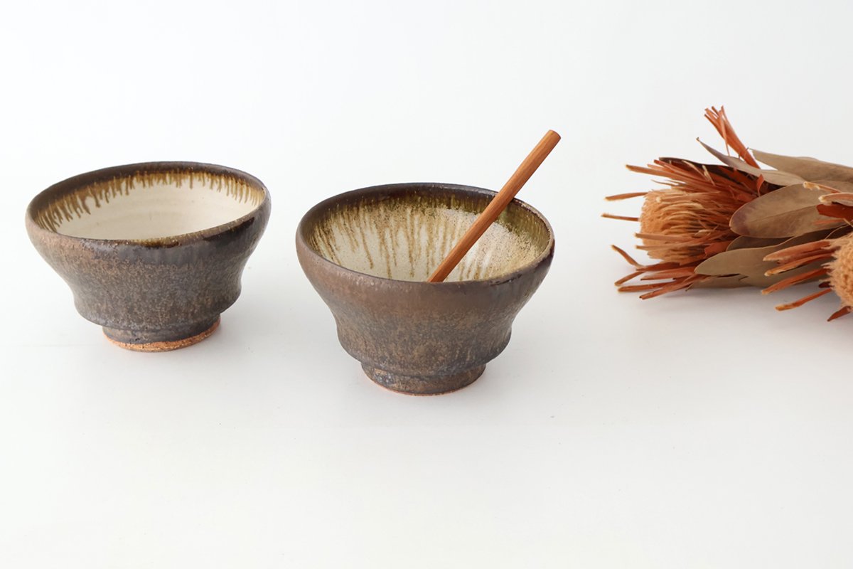 Kosendo Small Bowl Brown | Kobachi Shigaraki Ware