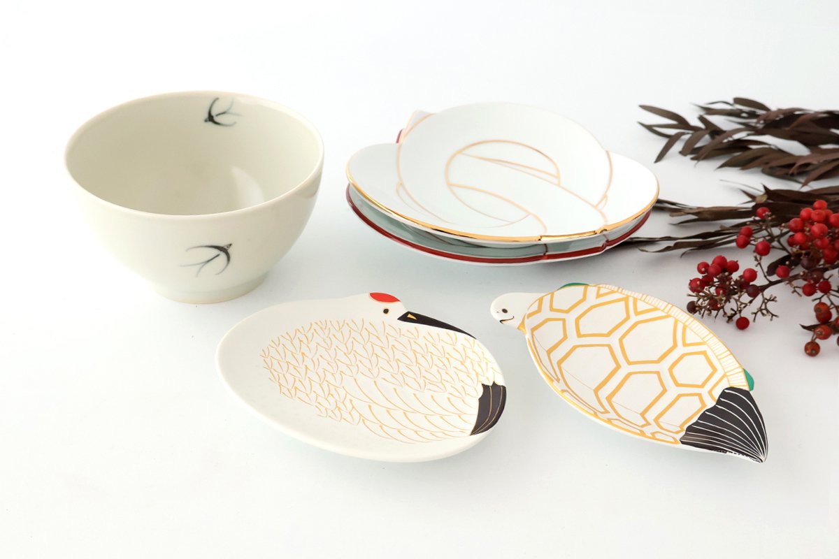 Serving Plate Knot Red|Arita Ware