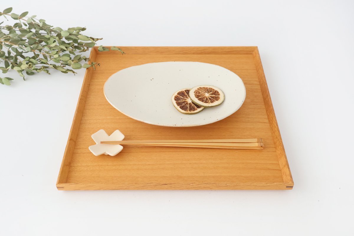 Craft Ishikawa Oval Plate Okoge 21cm/8.3in | Banko Ware