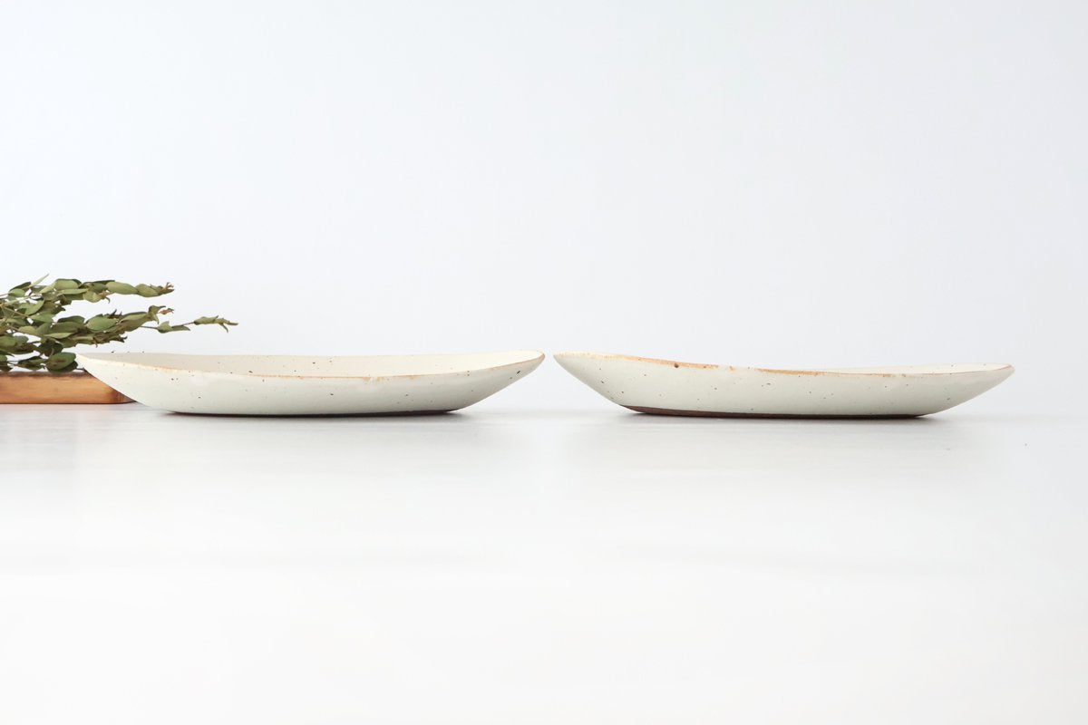 Craft Ishikawa Oval Plate Okoge 21cm/8.3in | Banko Ware