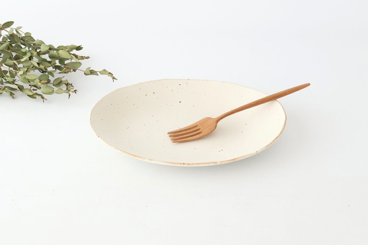 Craft Ishikawa Oval Plate Okoge 21cm/8.3in | Banko Ware