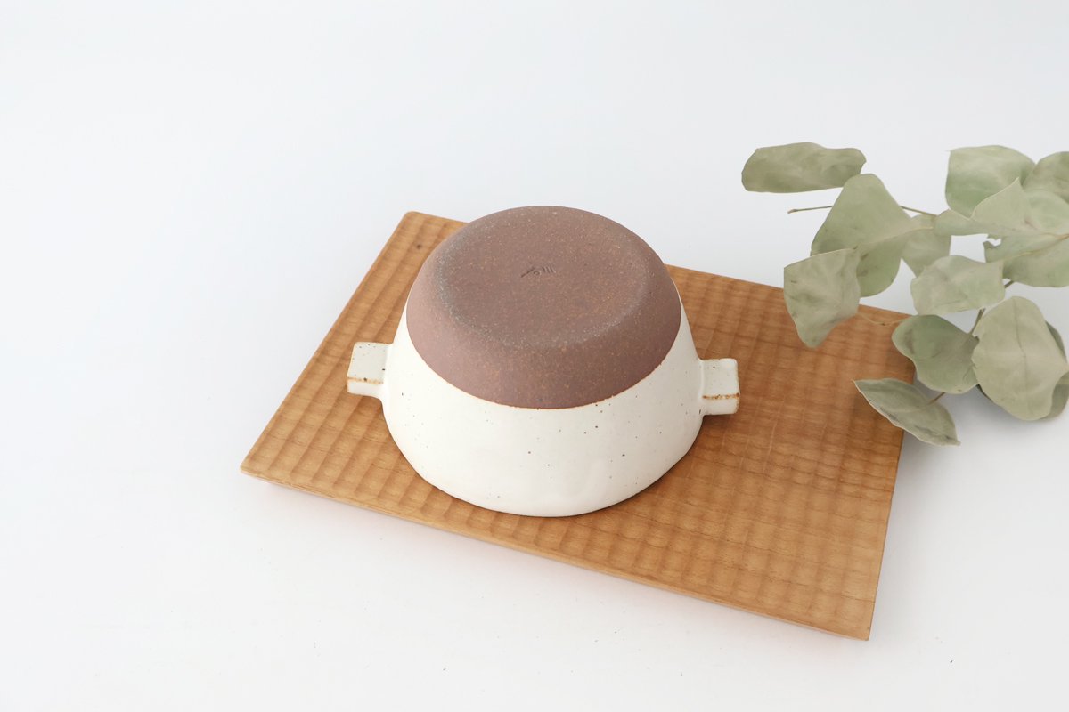 Craft Ishikawa Two Handed Soup Bowl L Okoge | Banko Ware-Detail5