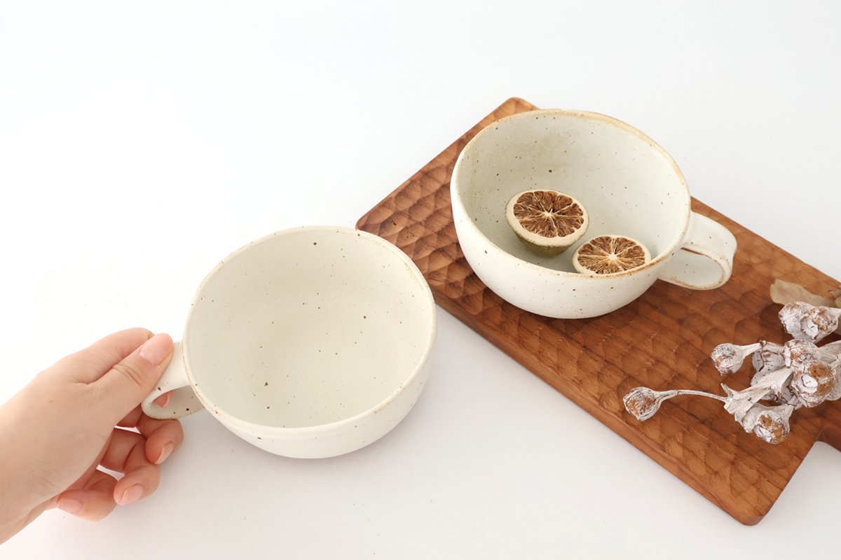 Craft Ishikawa Soup Bowl with Ears Okoge | Banko Ware-Detail8