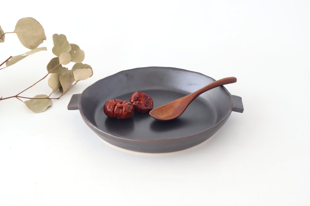 Craft Ishikawa Oven Plate White Heat-resistant 23cm/9in | Banko Ware