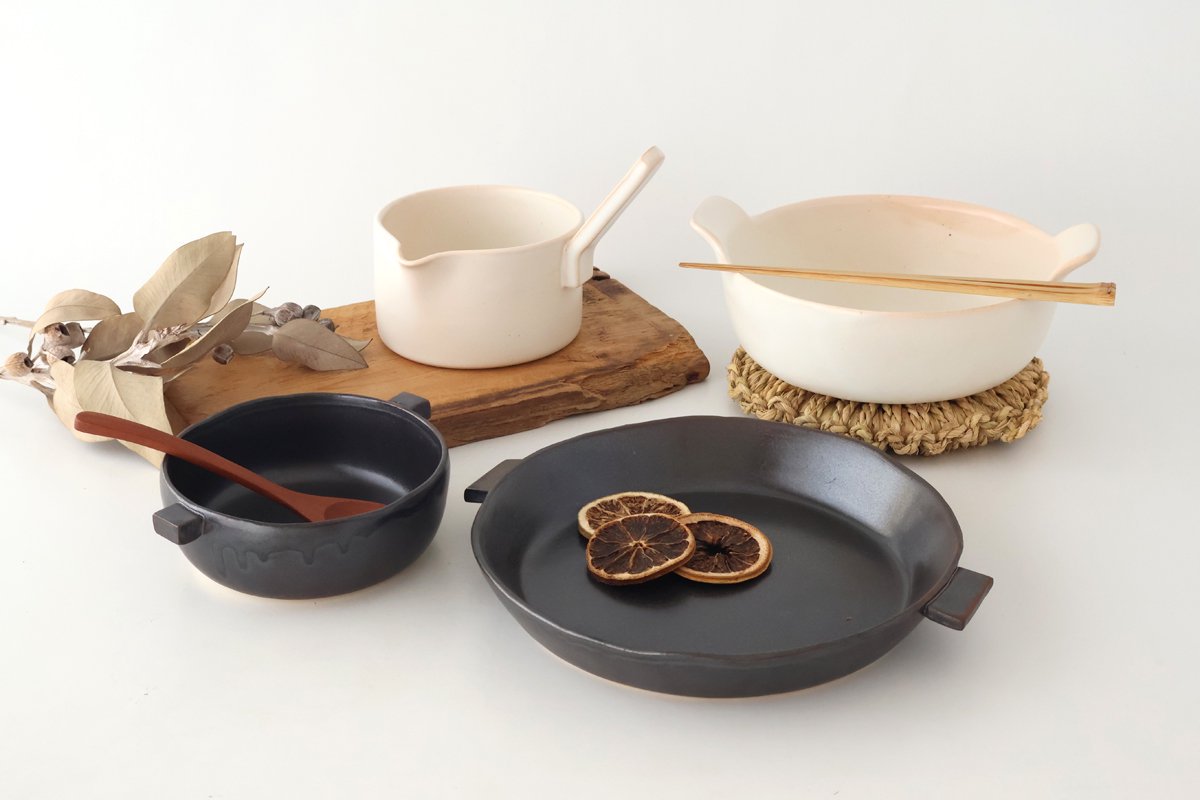 Craft Ishikawa Milk Pot White Heat Resistant | Banko Ware-Detail12