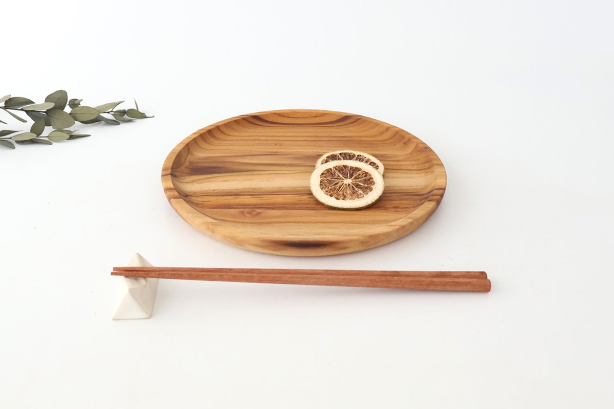 Bread Plate natural wood M