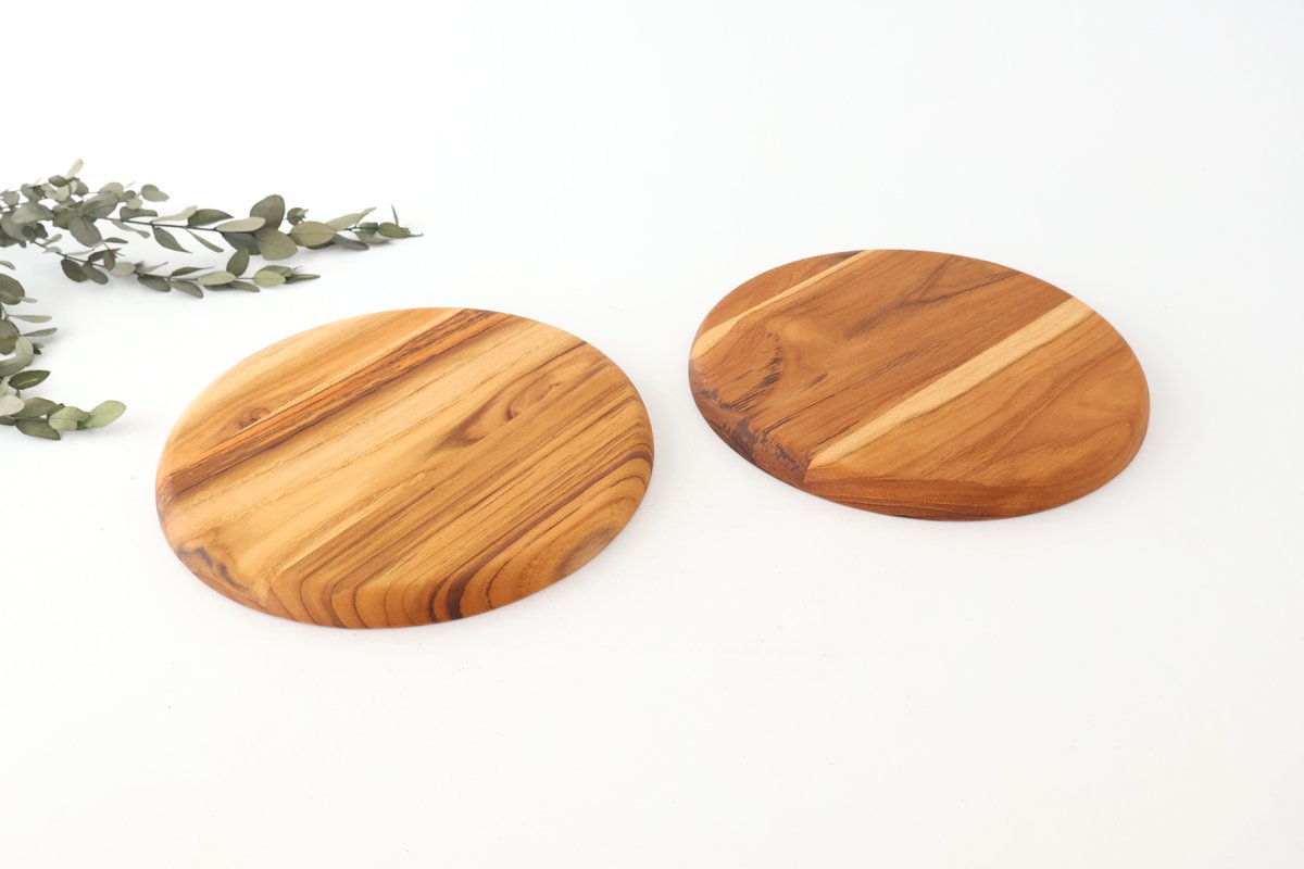 Bread Plate natural wood M