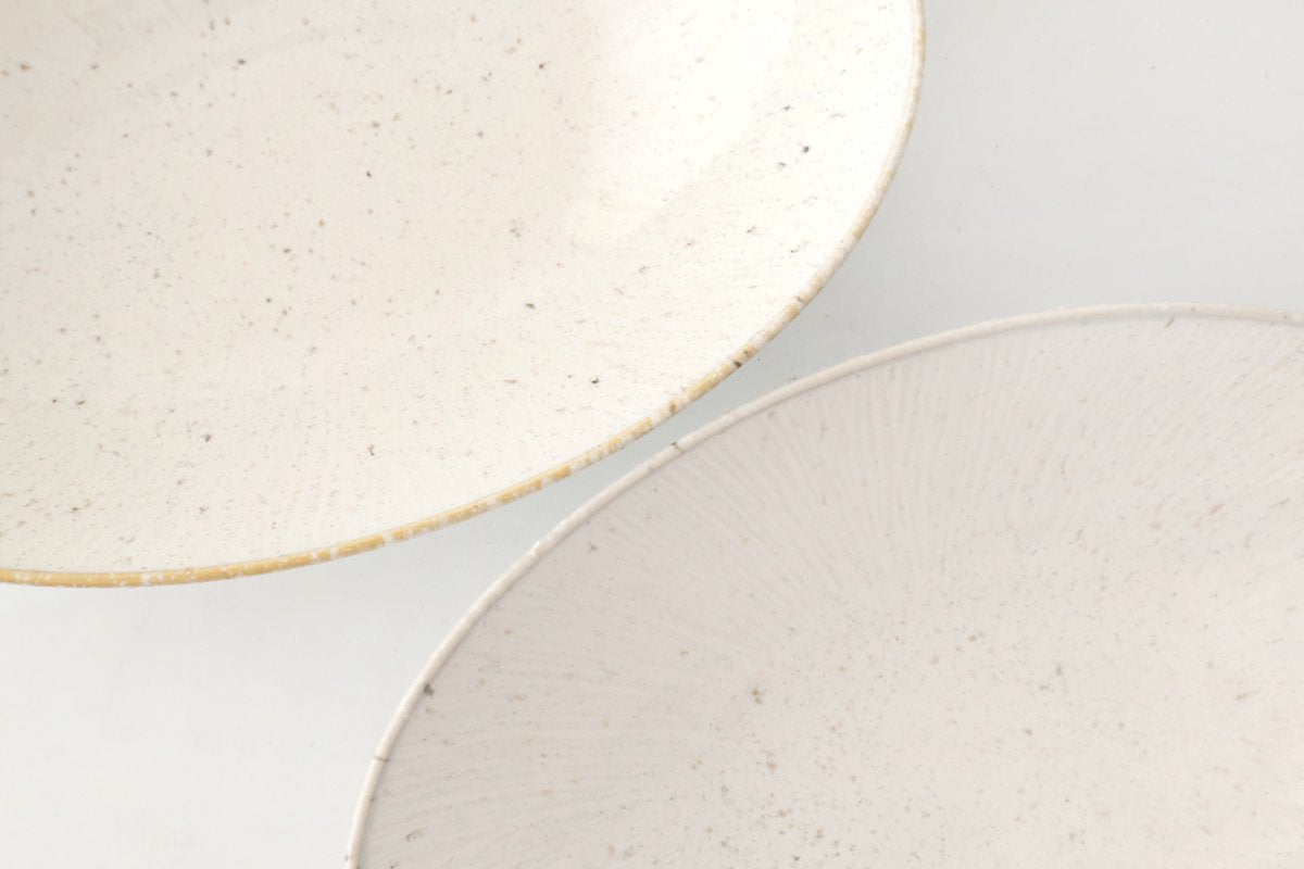 Oval Bowl White 25cm/9.8in | Serving Bowl Mino Ware