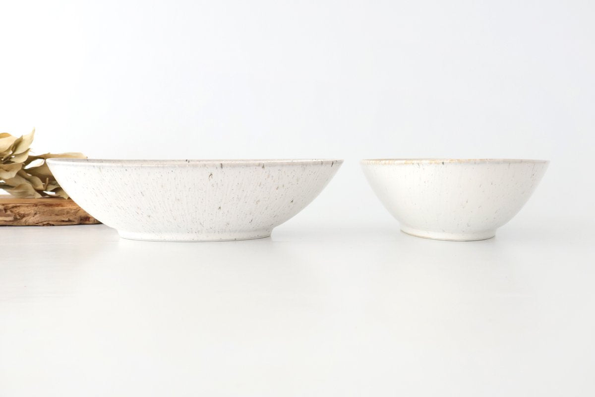 Oval Bowl White 25cm/9.8in | Serving Bowl Mino Ware