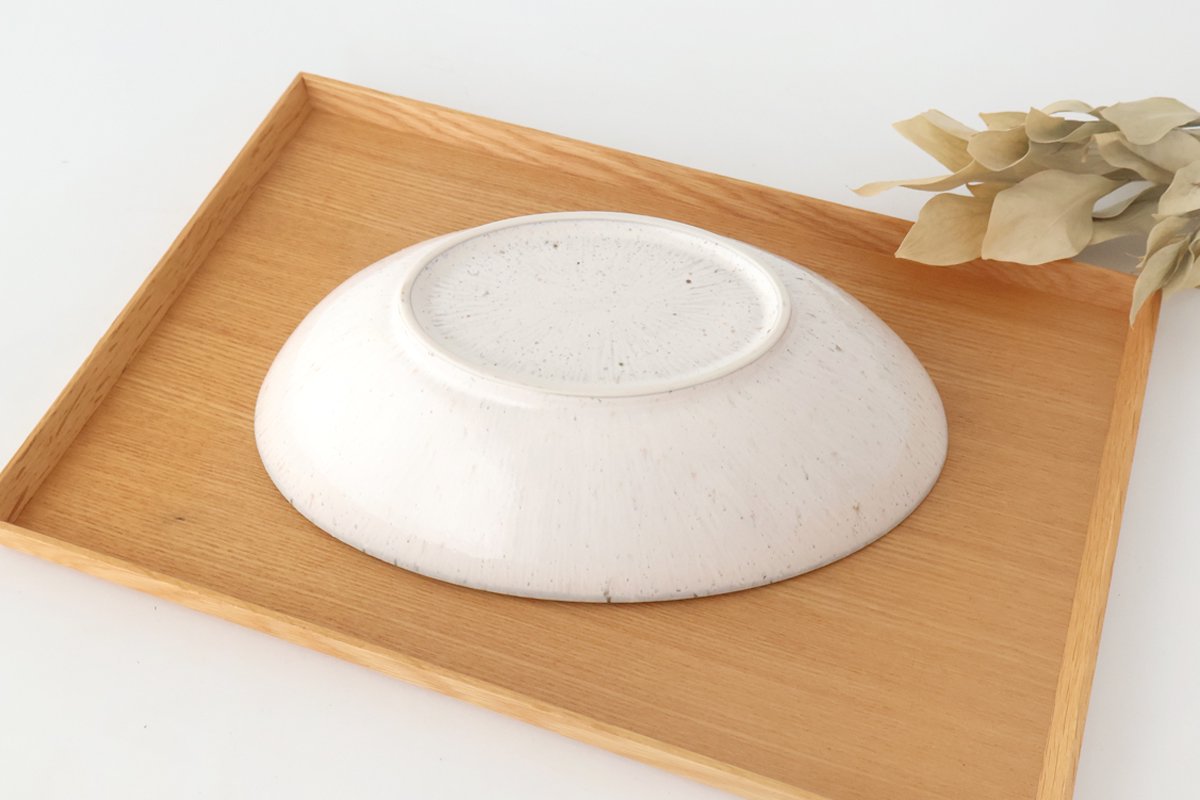 Oval Bowl White 25cm/9.8in | Serving Bowl Mino Ware