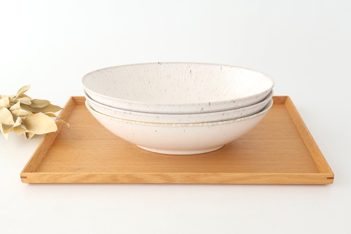 Oval Bowl White 25cm/9.8in | Serving Bowl Mino Ware