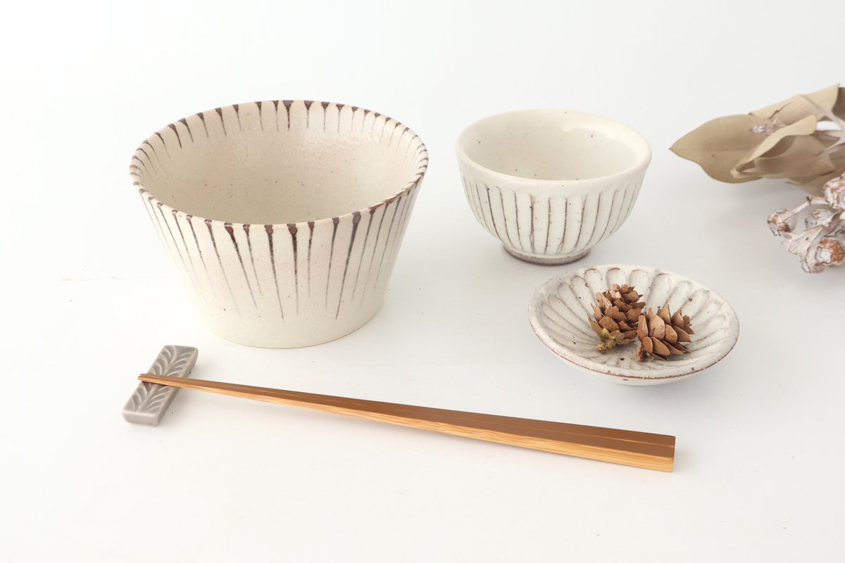 Japanese Cup For Sencha White-shaving | Yunomi Mino Ware-Detail14