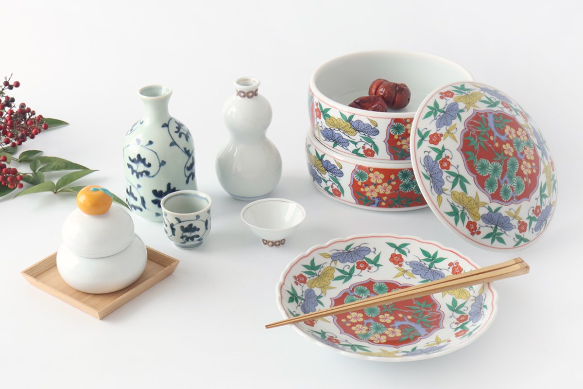 Sake Cup Sakazuki Purple Cloisonne  | Hasami Ware-Detail14