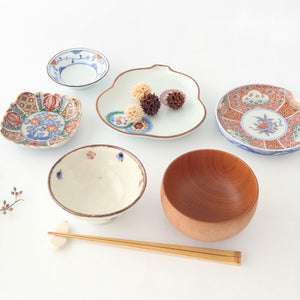 Rinkurou Kiln Gourd-shaped Plate Arabesque Round Pattern | Hasami Ware-Detail9