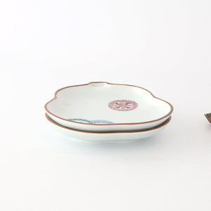 Rinkurou Kiln Gourd-shaped Plate Arabesque Round Pattern | Hasami Ware-Detail10