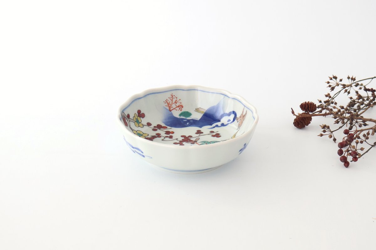 Donburi Bowl Landscape,Flower and Bird | Arita Ware