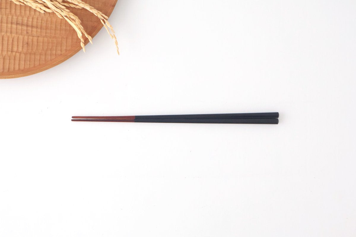 Chopsticks Japanese Traditional Color Jet Black 23.0cm /9.05in