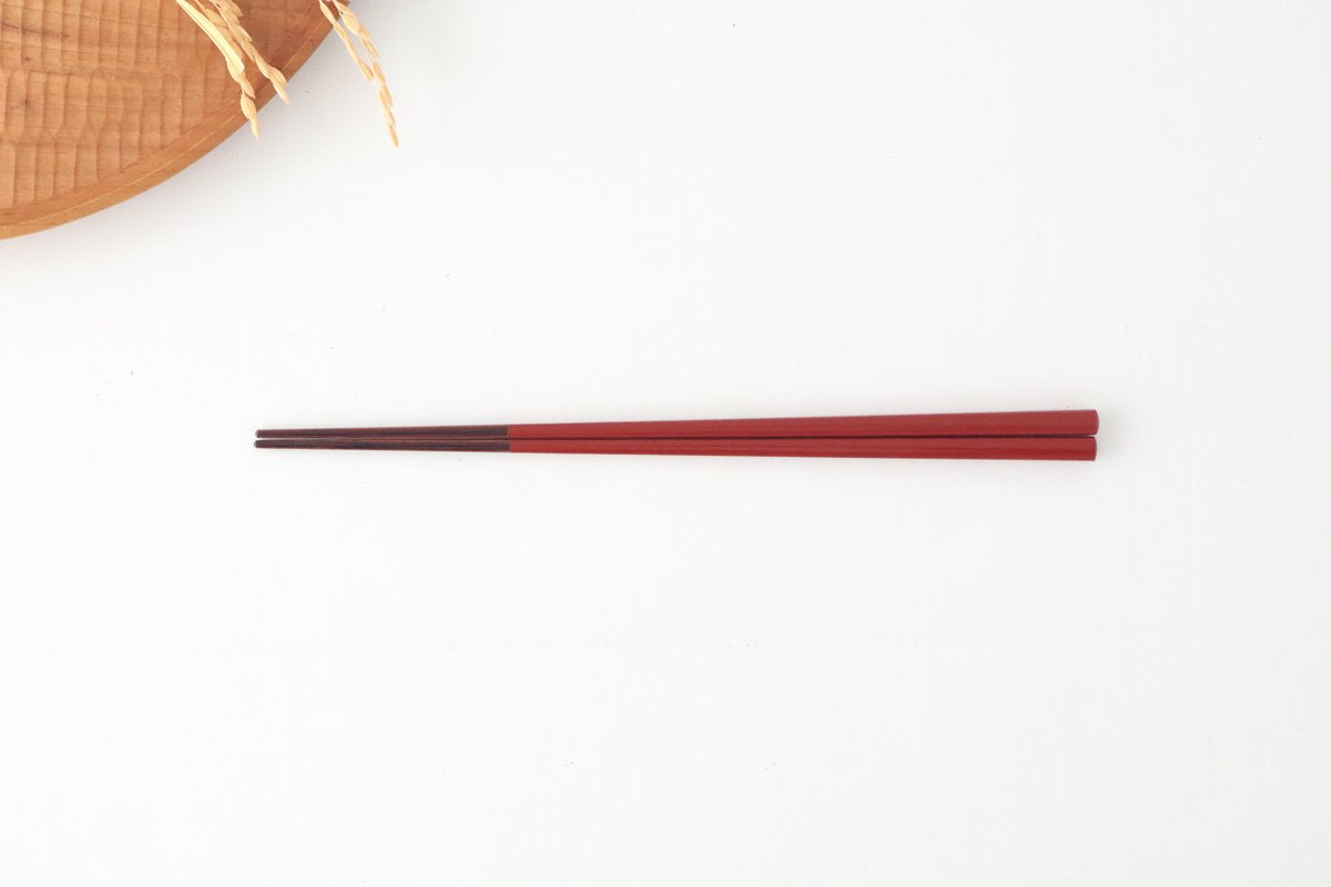 Chopsticks Japanese Traditional Color Ancient Vermilion 23.0cm /9.05in