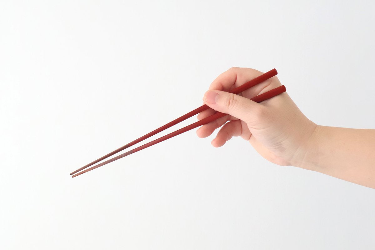 Chopsticks Japanese Traditional Color Ancient Vermilion 23.0cm /9.05in