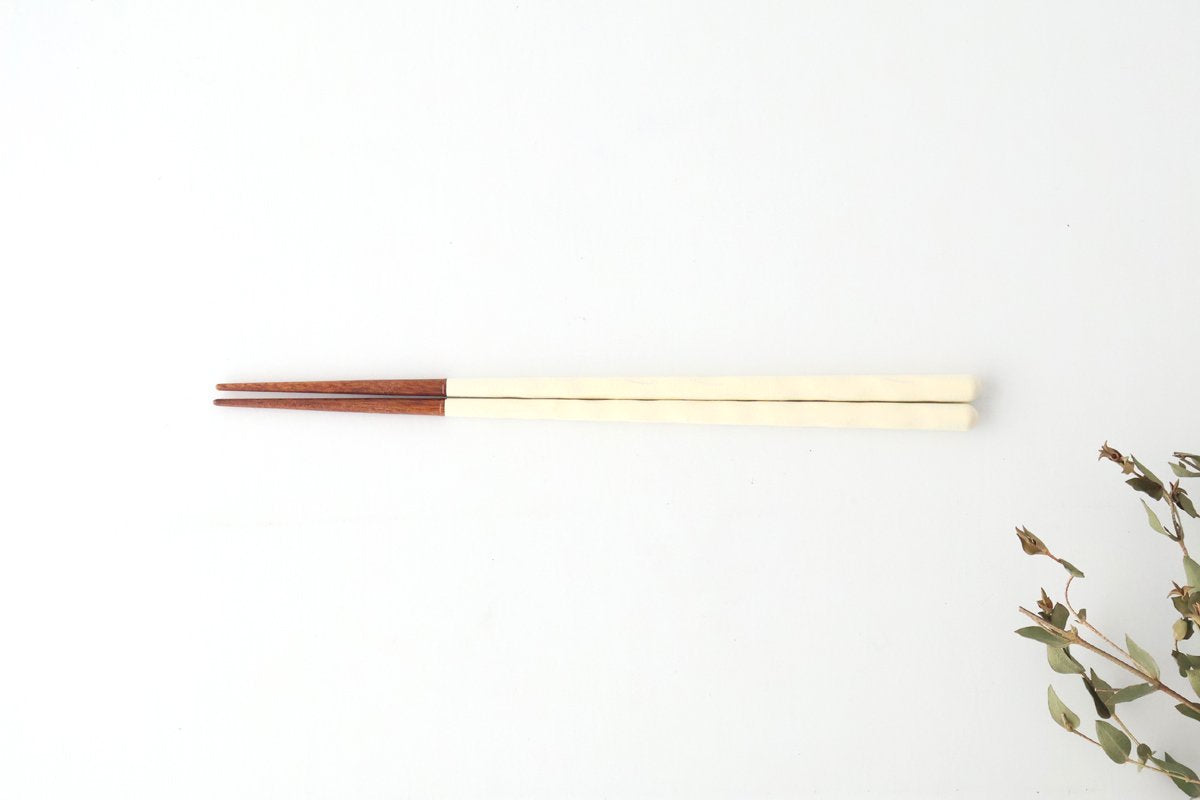 KURABI Chopsticks White 23.0cm /9.05in-Detail3