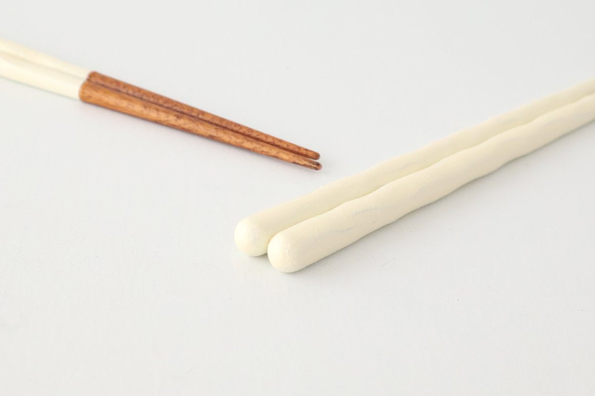 KURABI Chopsticks White 23.0cm /9.05in-Detail8