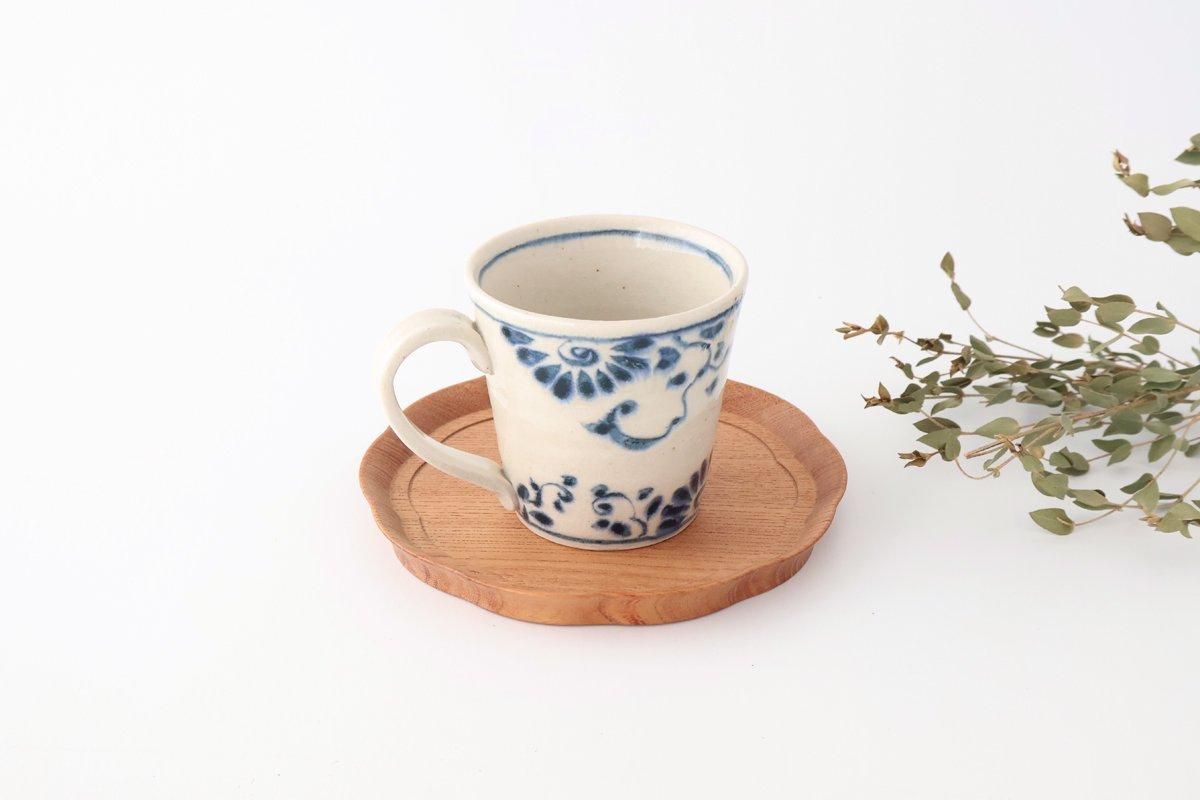 Mug Blue Flower Annan | Mino Ware