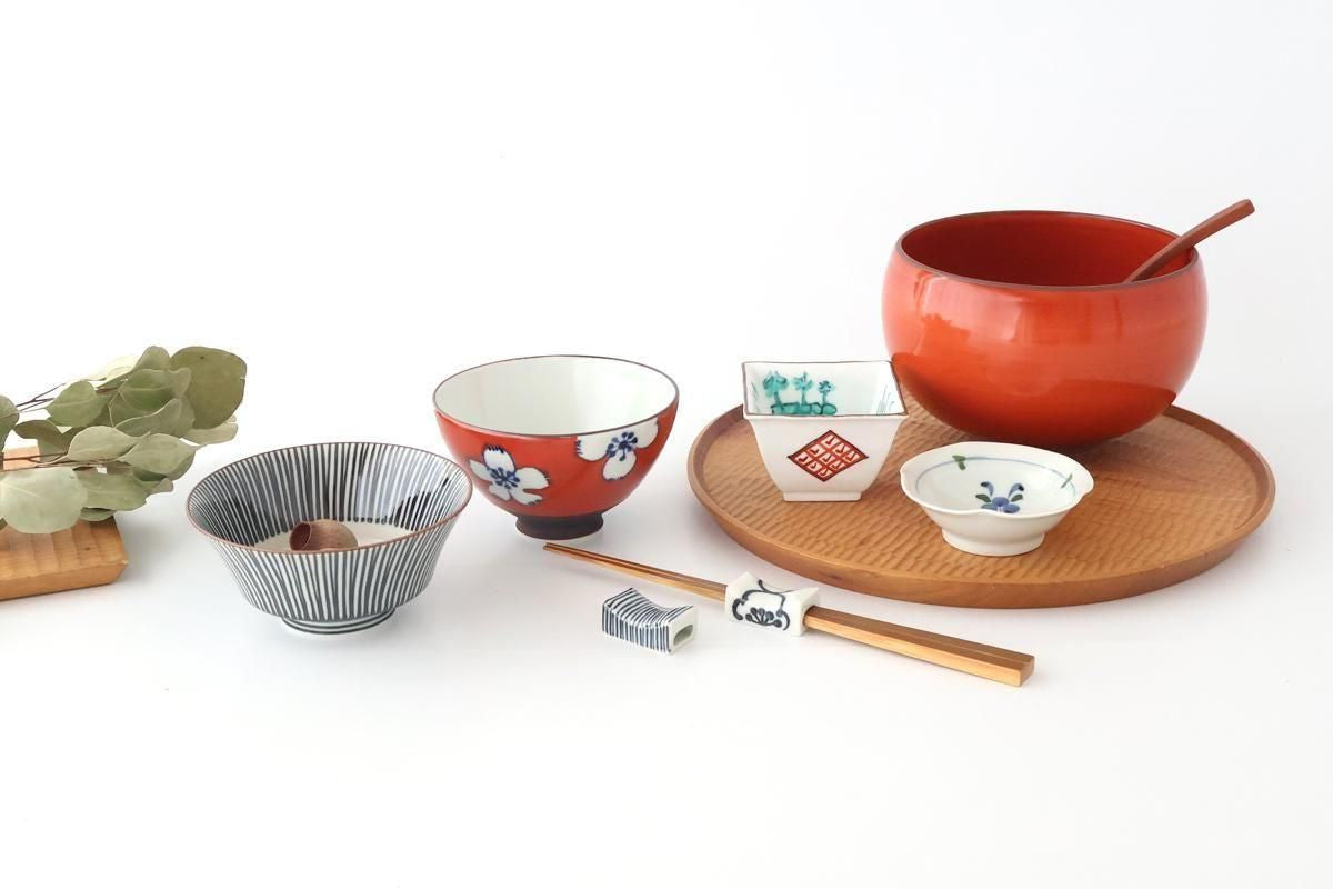 Small Bowl Blue Floral Arabesque | Kobachi Hasami Ware
