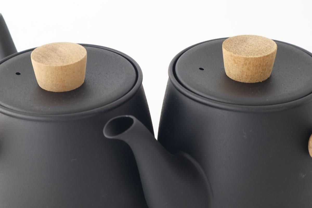 Miyazaki Seisakusho Stainless Teapot Black S | Kyusu