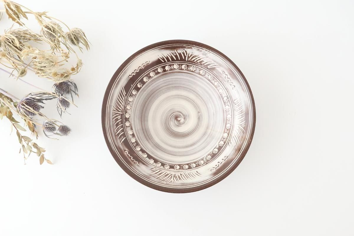 Deep Bowl Hakeme Mishima | Mino Ware