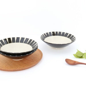 Large Bowl Rim-lined Tokusa | Serving Bowl Mino Ware-Detail6